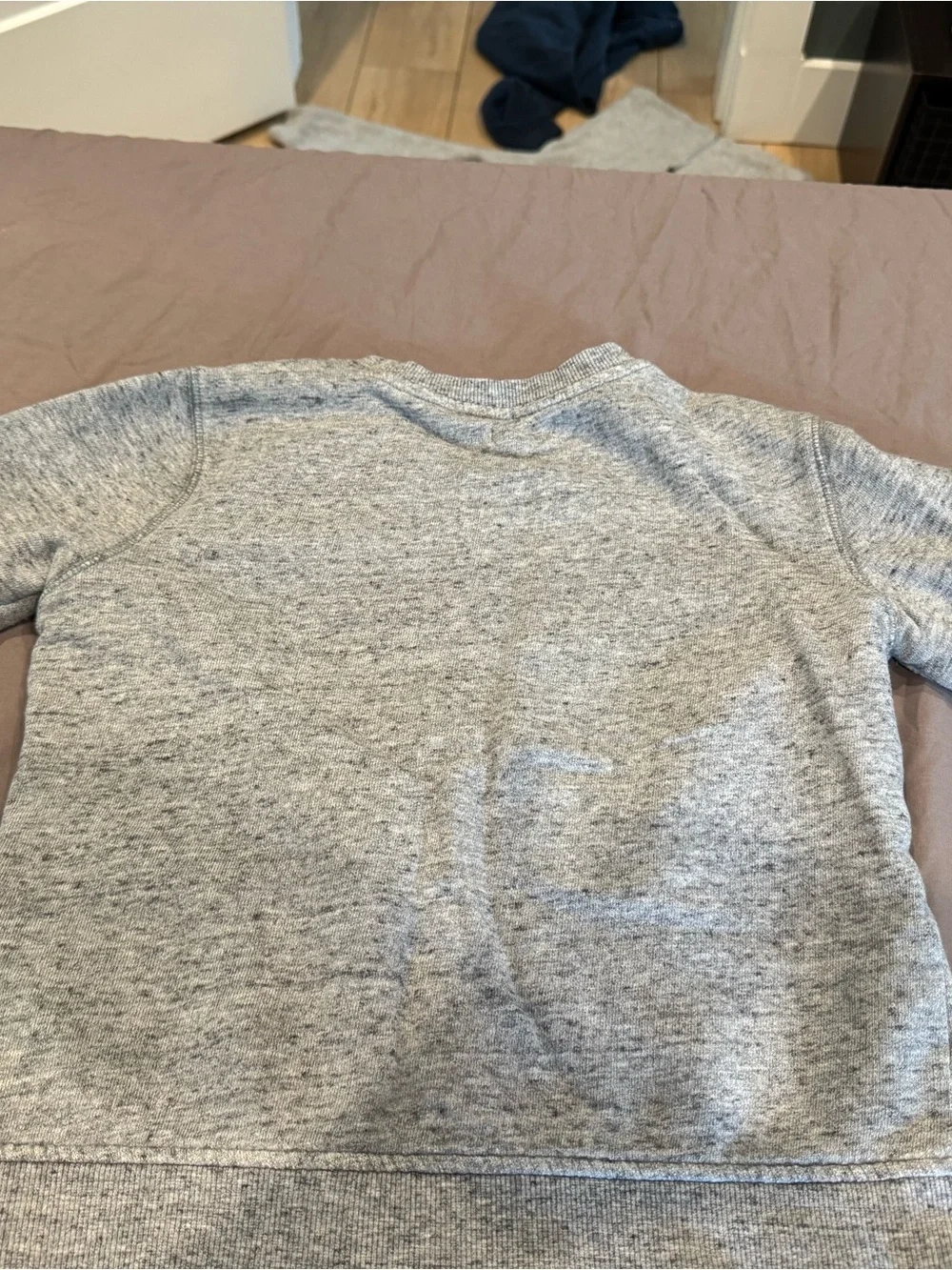 Gray Patch Detail Sweatshirt Gymboree
